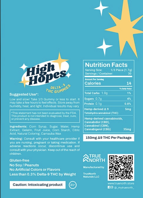 High Hopes Delta-9 Gummies